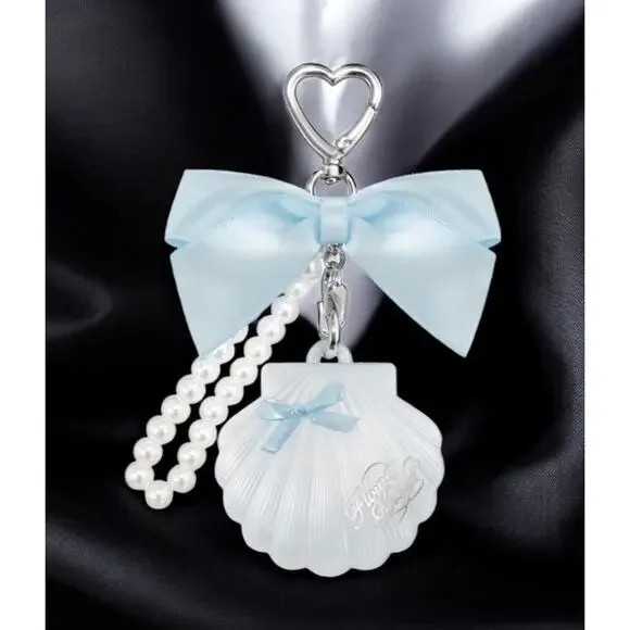 FLOWER KNOWS Shell's Jewel Collection Highlighter Balm BLUE TEARS w/ Charm ~ NIB - Picture 1 of 4